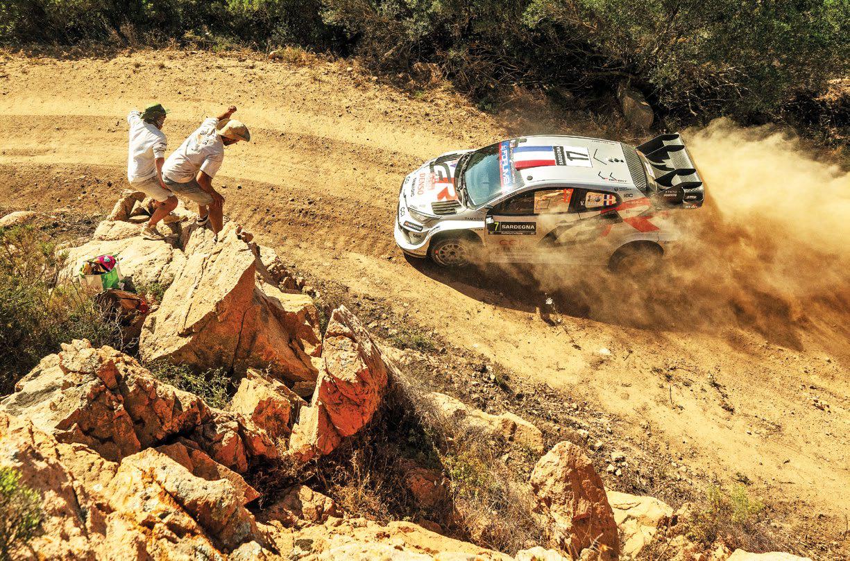 Ogier Makes History at Rally di Sardegna
